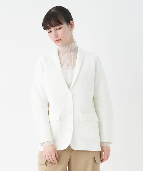 LANVIN COLLECTION / ランバン コレクション テーラードジャケット | ニットジャケット | 詳細14