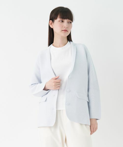 LANVIN COLLECTION / ランバン コレクション テーラードジャケット | ニットジャケット | 詳細9