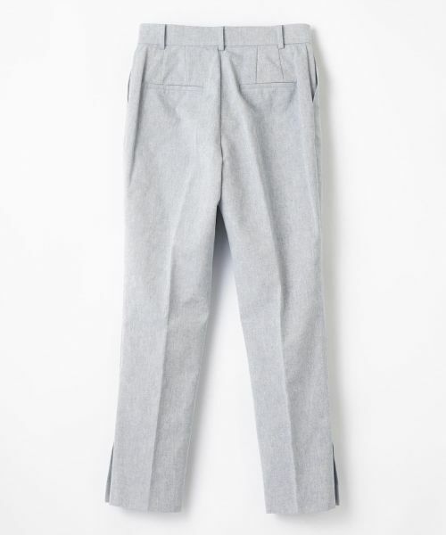 LANVIN COLLECTION / ランバン コレクション その他パンツ | ホームスパンストレッチパンツ | 詳細1