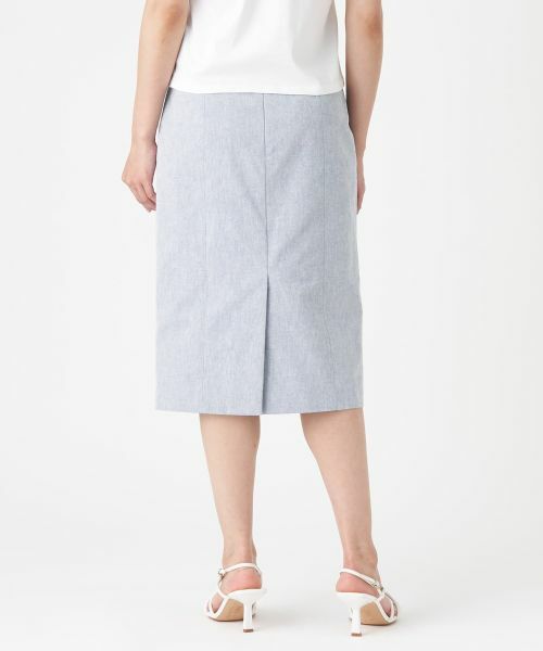 LANVIN COLLECTION / ランバン コレクション ロング・マキシ丈スカート | ホームスパンタイトスカート | 詳細3