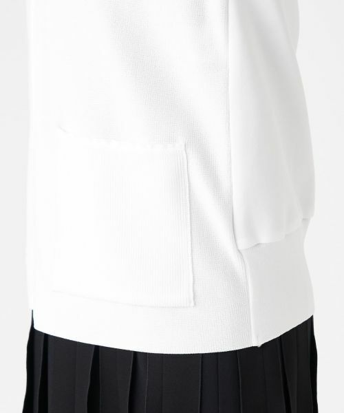 LANVIN COLLECTION / ランバン コレクション テーラードジャケット | ドッキングニットジップジャケット | 詳細6