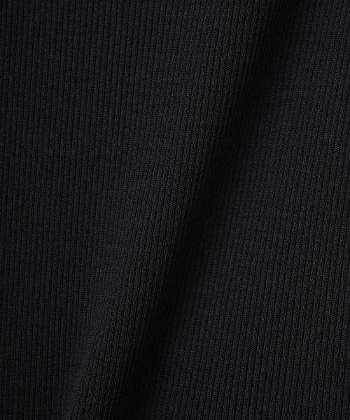 LANVIN COLLECTION / ランバン コレクション カットソー | リブタンクトップ | 詳細1