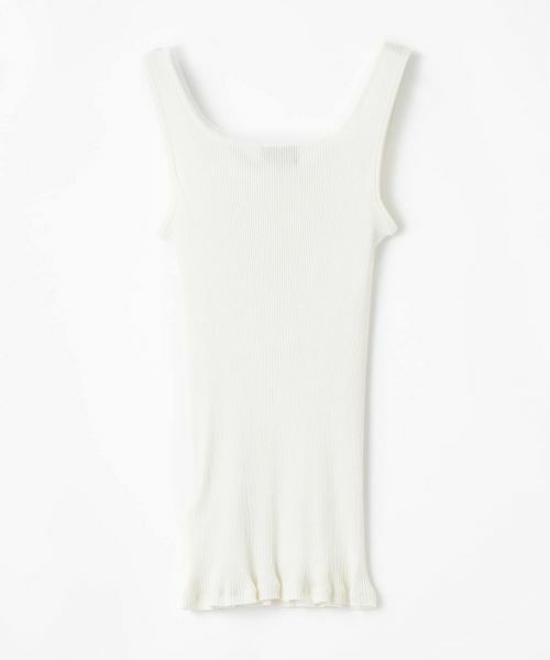 LANVIN COLLECTION / ランバン コレクション カットソー | リブタンクトップ | 詳細2