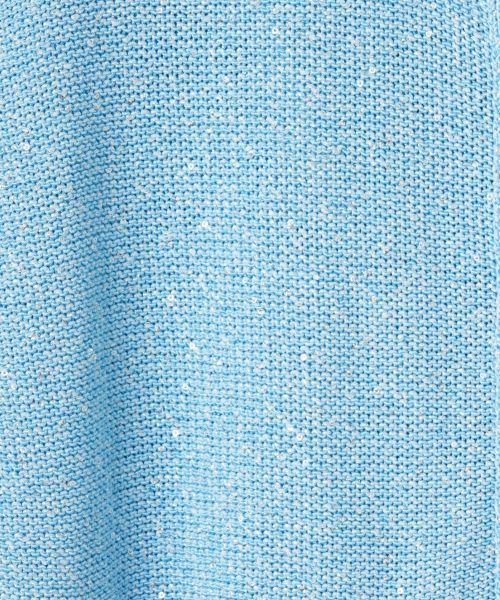 LANVIN COLLECTION / ランバン コレクション ニット・セーター | スパングルノースリーブカーディガン | 詳細6