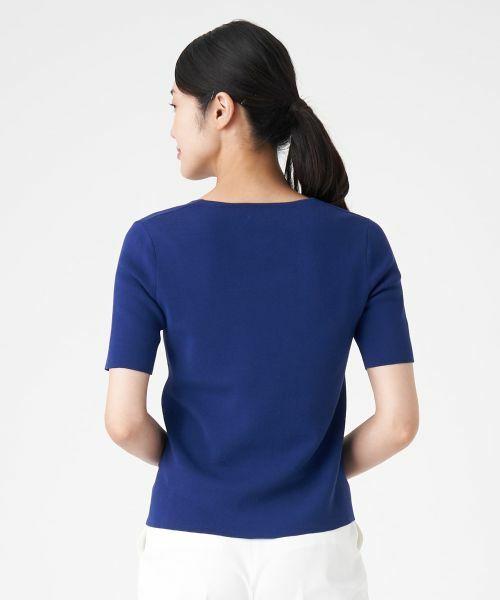 LANVIN COLLECTION / ランバン コレクション ニット・セーター | スクエアネックセーター | 詳細2