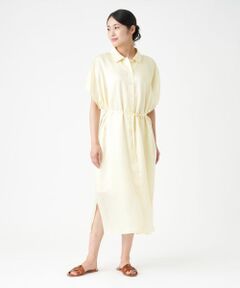LANVIN COLLECTION / ランバン コレクション ドレス | シルクキュプラサテンワンピース