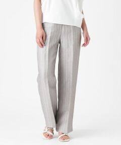 LANVIN COLLECTION / ランバン コレクション その他パンツ | 【セットアップ対応商品】ピンストライプセミワイドパンツ