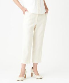 LANVIN COLLECTION / ランバン コレクション その他パンツ | ツイードクロップドパンツ