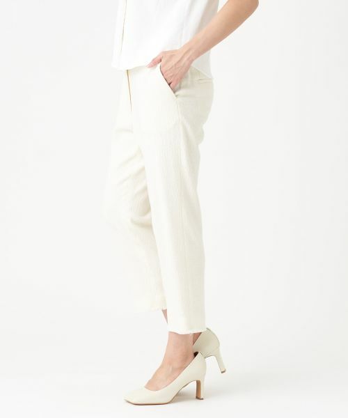 LANVIN COLLECTION / ランバン コレクション その他パンツ | ツイードクロップドパンツ | 詳細3