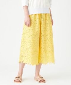 LANVIN COLLECTION / ランバン コレクション その他パンツ | エンブロイダリーレースワイドパンツ