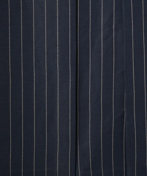 LANVIN COLLECTION / ランバン コレクション ロング・マキシ丈スカート | ピンストライプミモレ丈スカート | 詳細11