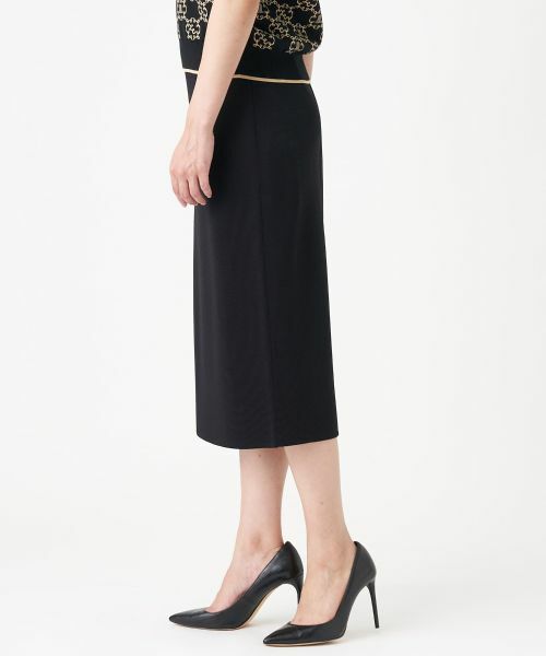 LANVIN COLLECTION / ランバン コレクション ロング・マキシ丈スカート | ミラノリブニットスカート | 詳細11