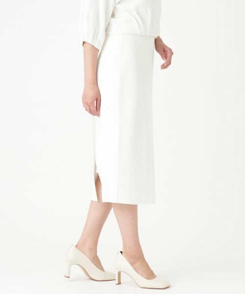 LANVIN COLLECTION / ランバン コレクション ロング・マキシ丈スカート | ミラノリブニットスカート | 詳細15