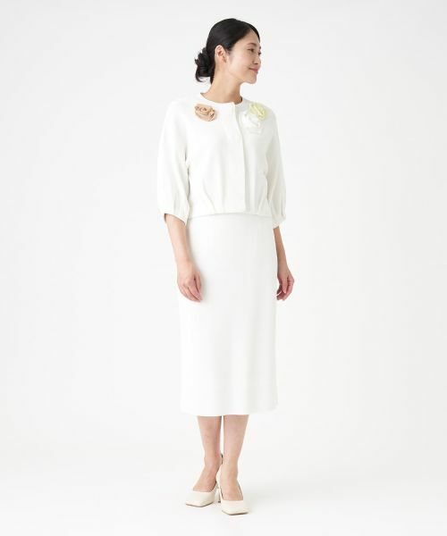 LANVIN COLLECTION / ランバン コレクション ロング・マキシ丈スカート | ミラノリブニットスカート | 詳細19