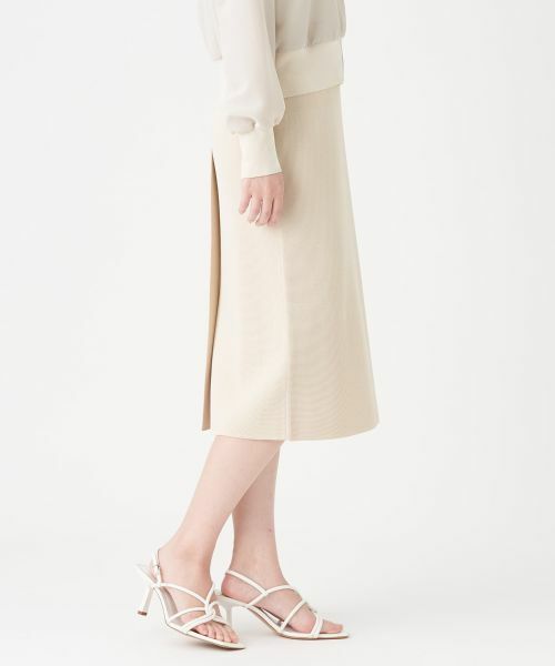 LANVIN COLLECTION / ランバン コレクション ロング・マキシ丈スカート | ミラノリブニットスカート | 詳細2