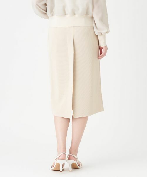 LANVIN COLLECTION / ランバン コレクション ロング・マキシ丈スカート | ミラノリブニットスカート | 詳細3