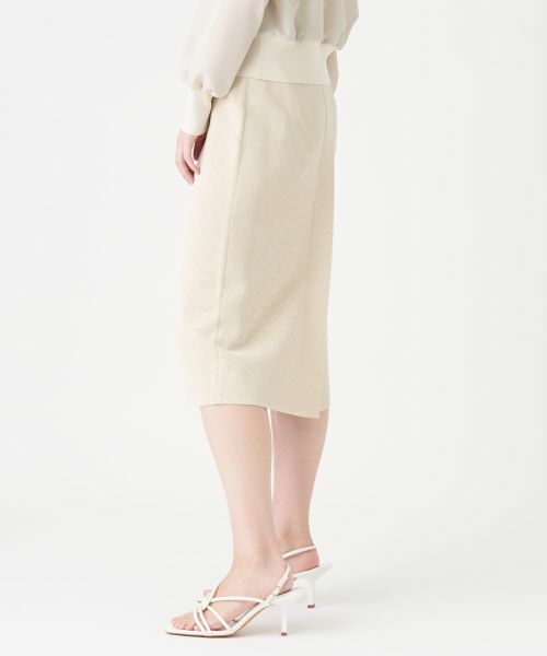 LANVIN COLLECTION / ランバン コレクション ロング・マキシ丈スカート | ミラノリブニットスカート | 詳細4