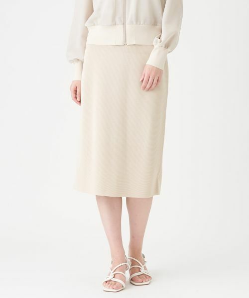 LANVIN COLLECTION / ランバン コレクション ロング・マキシ丈スカート | ミラノリブニットスカート | 詳細5