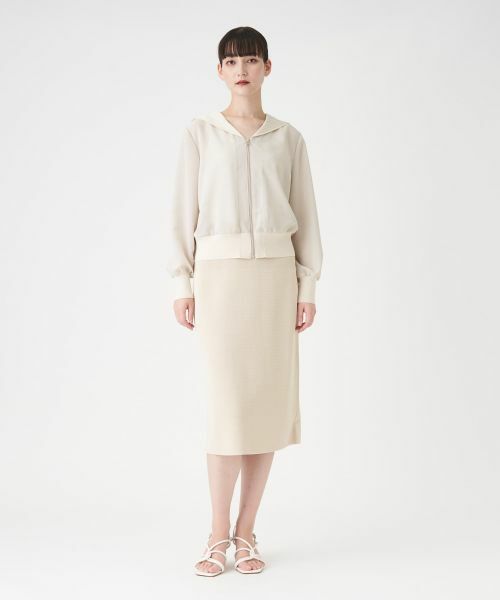 LANVIN COLLECTION / ランバン コレクション ロング・マキシ丈スカート | ミラノリブニットスカート | 詳細7