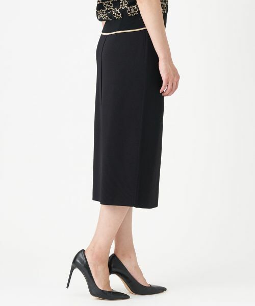 LANVIN COLLECTION / ランバン コレクション ロング・マキシ丈スカート | ミラノリブニットスカート | 詳細9