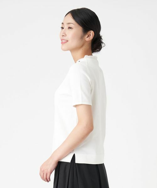 LANVIN COLLECTION / ランバン コレクション ニット・セーター | ネックビジューセーター | 詳細1