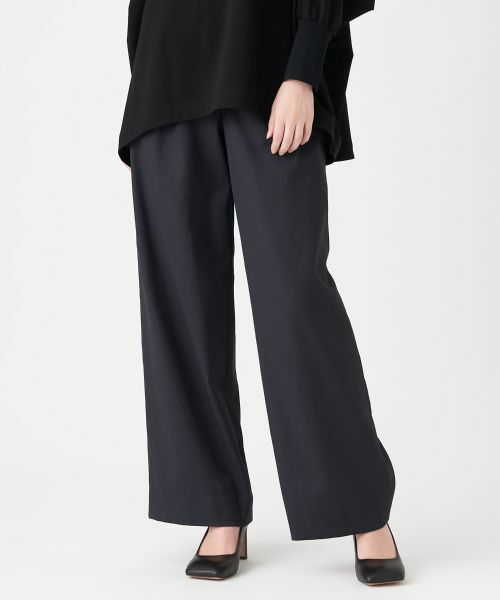 LANVIN COLLECTION / ランバン コレクション その他パンツ | オックスワイドパンツ | 詳細11