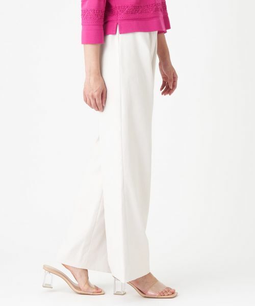 LANVIN COLLECTION / ランバン コレクション その他パンツ | オックスワイドパンツ | 詳細2