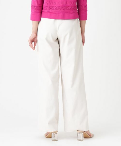 LANVIN COLLECTION / ランバン コレクション その他パンツ | オックスワイドパンツ | 詳細3