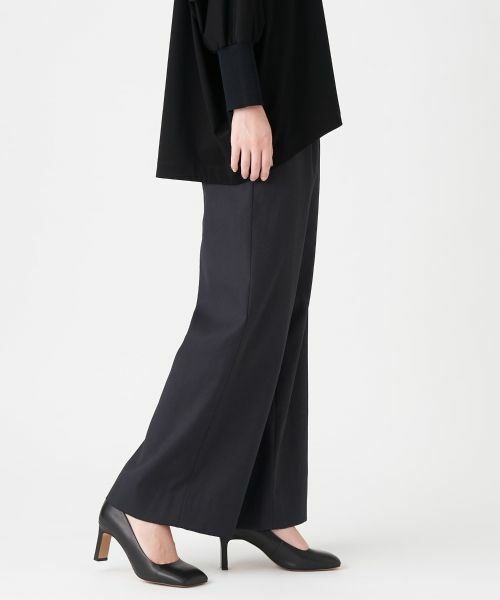 LANVIN COLLECTION / ランバン コレクション その他パンツ | オックスワイドパンツ | 詳細8