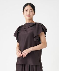 LANVIN COLLECTION / ランバン コレクション シャツ・ブラウス | キュプラシルクフレアスリーブブラウス