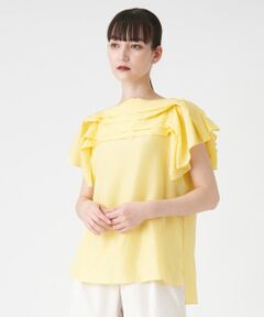 LANVIN COLLECTION / ランバン コレクション 刺繍プリーツプルオーバー 刺繍プリーツプルオーバー | LANVIN COLLECTION (Women