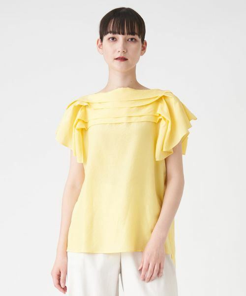 LANVIN COLLECTION / ランバン コレクション シャツ・ブラウス | キュプラシルクフレアスリーブブラウス | 詳細11