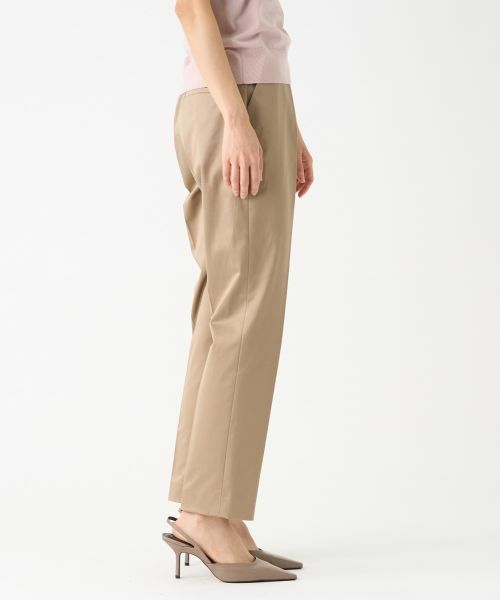 LANVIN COLLECTION / ランバン コレクション その他パンツ | コットンサテンストレッチパンツ | 詳細2