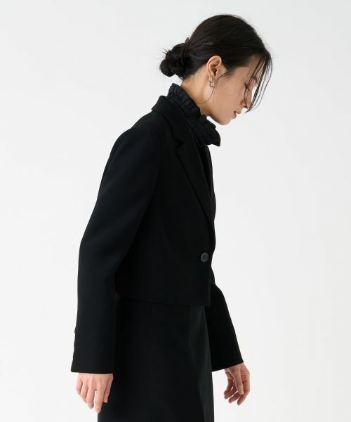 LANVIN COLLECTION / ランバン コレクション テーラードジャケット | コンパクトテーラードジャケット | 詳細4