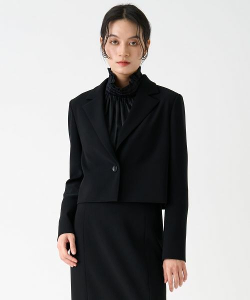 LANVIN COLLECTION / ランバン コレクション テーラードジャケット | コンパクトテーラードジャケット | 詳細5