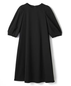 ランバンコレクション ワンピース　美品 サテンジョーゼットコサージュ付ワンピース|LANVIN COLLECTION