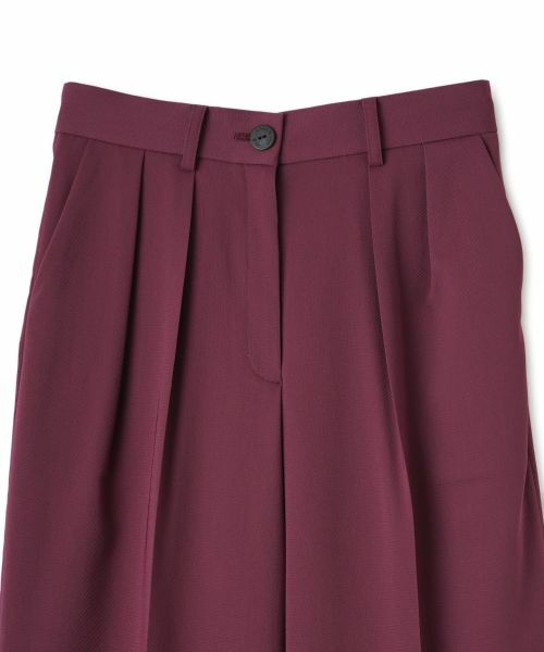 LANVIN COLLECTION / ランバン コレクション その他パンツ | ストレッチオックスパンツ | 詳細3