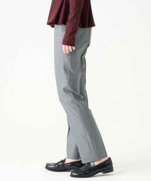 LANVIN COLLECTION / ランバン コレクション その他パンツ | シルクウールパンツ | 詳細1