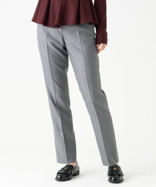 LANVIN COLLECTION / ランバン コレクション その他パンツ | シルクウールパンツ | 詳細4