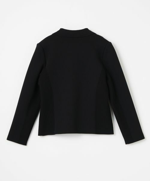 LANVIN COLLECTION / ランバン コレクション テーラードジャケット | ミラノリブニットジャケット | 詳細13