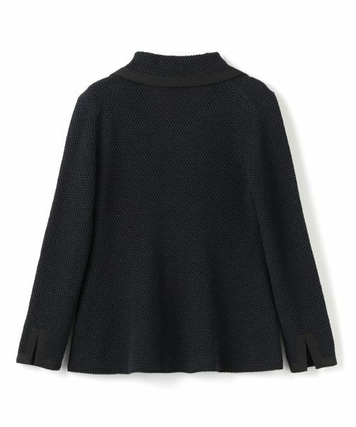 LANVIN COLLECTION / ランバン コレクション テーラードジャケット | カノコ編みニットジャケット | 詳細1