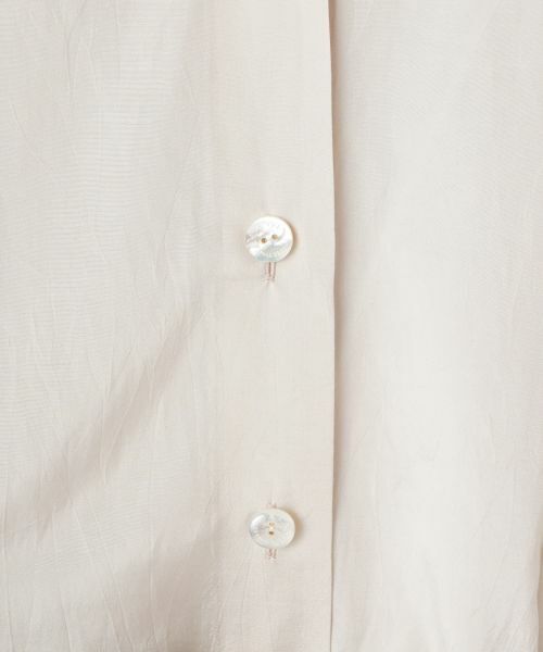 LANVIN COLLECTION / ランバン コレクション ドレス | フリルスリーブワッシャーワンピース | 詳細7