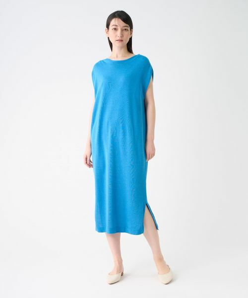 LANVIN COLLECTION / ランバン コレクション ドレス | ホールガーメントノースリーブワンピース | 詳細1