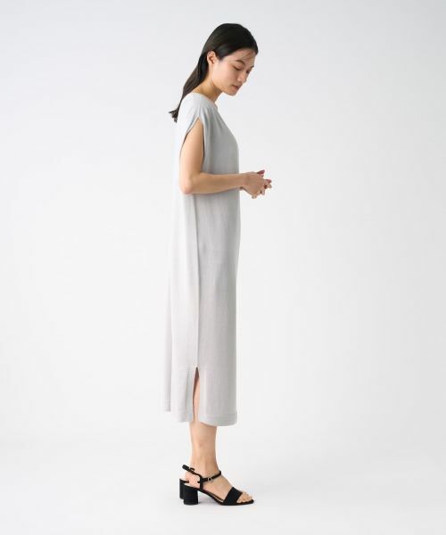 LANVIN COLLECTION / ランバン コレクション ドレス | ホールガーメントノースリーブワンピース | 詳細11