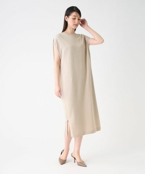 LANVIN COLLECTION / ランバン コレクション ドレス | ホールガーメントノースリーブワンピース | 詳細15