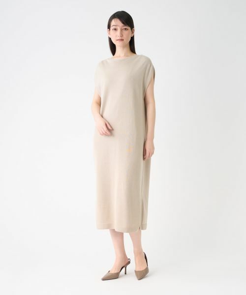 LANVIN COLLECTION / ランバン コレクション ドレス | ホールガーメントノースリーブワンピース | 詳細19