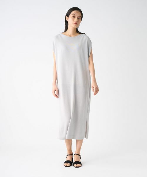 LANVIN COLLECTION / ランバン コレクション ドレス | ホールガーメントノースリーブワンピース | 詳細8