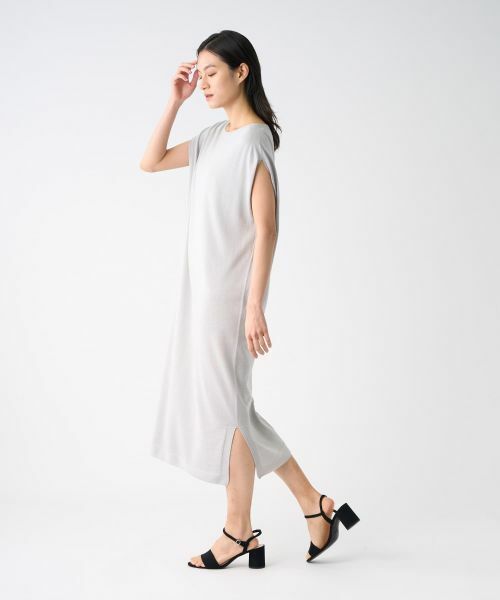 LANVIN COLLECTION / ランバン コレクション ドレス | ホールガーメントノースリーブワンピース | 詳細9