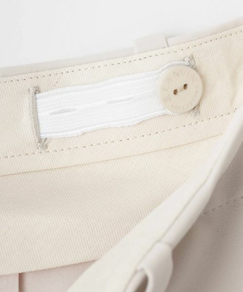 LANVIN COLLECTION / ランバン コレクション その他パンツ | ストレッチワイドパンツ | 詳細20