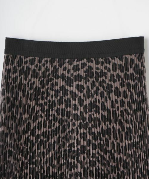 LANVIN COLLECTION / ランバン コレクション ロング・マキシ丈スカート | プリントオーガンジープリーツスカート | 詳細16